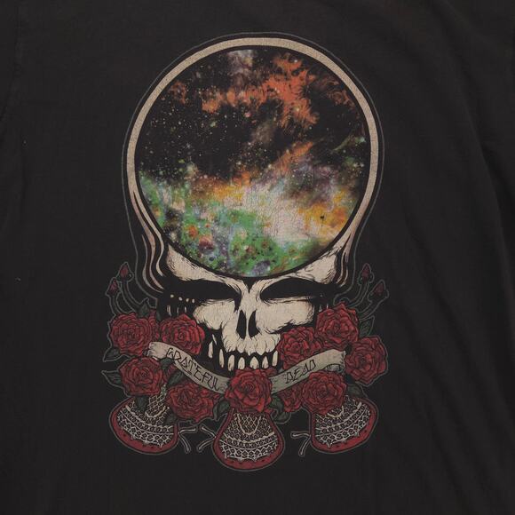 Grateful Dead Band Crew Neck Short Sleeve Graphic T Shirt Mens Size M Black - Picture 4 of 9
